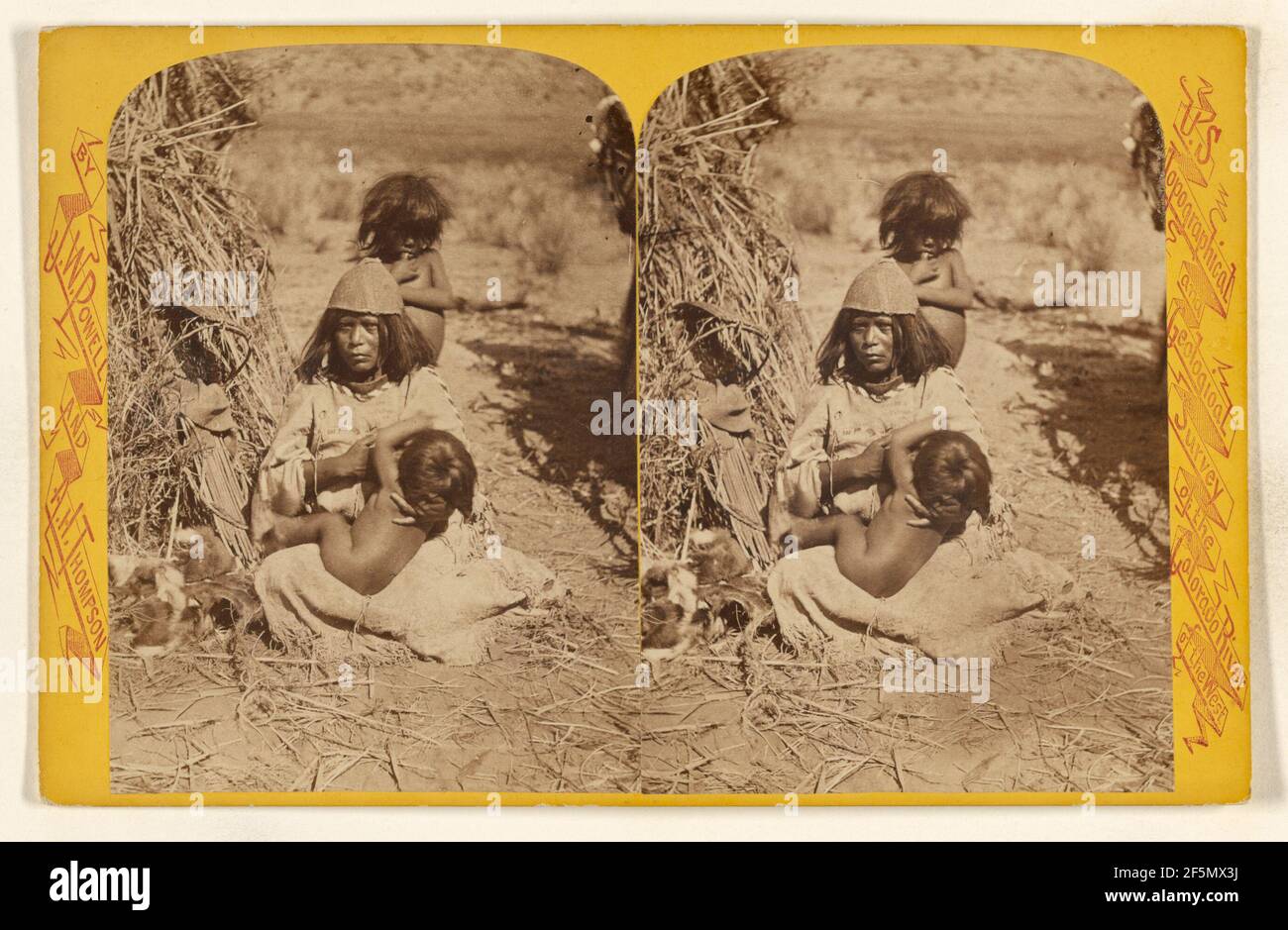 La Madre.. John K. Hillers (americano, 1843 - 1925) Foto Stock