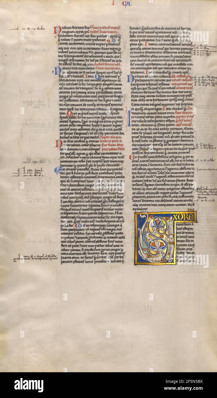 Abitato iniziale U. sconosciuto Foto Stock