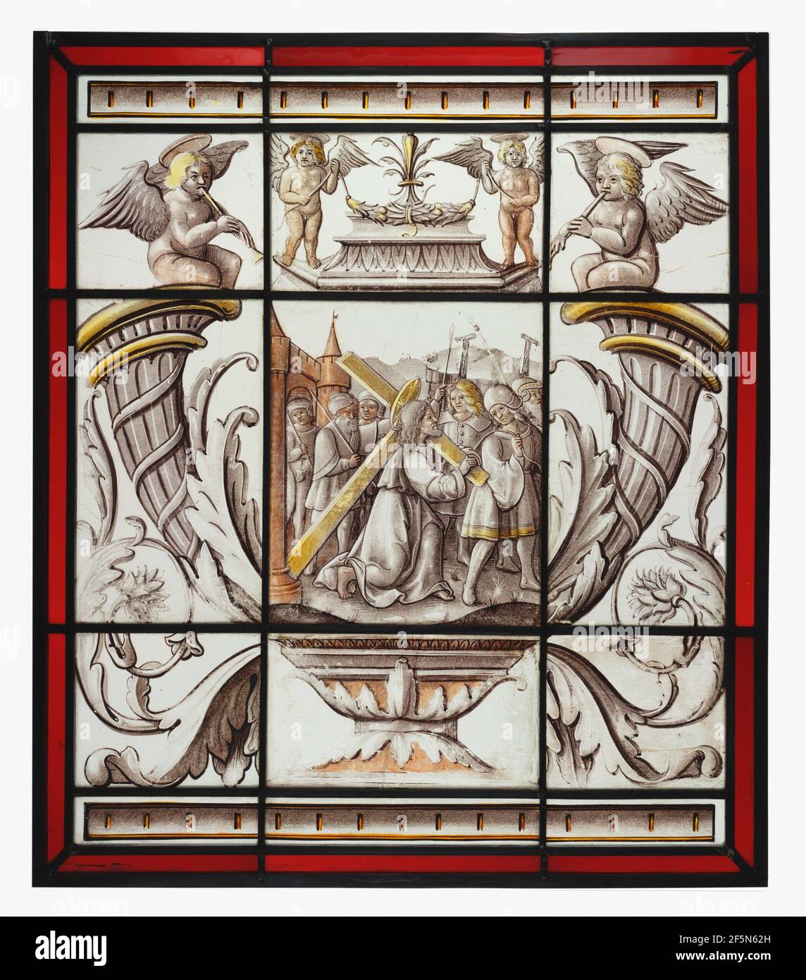 La Via Crucis. Produttore sconosciuto, Nord Netherlandish Foto Stock