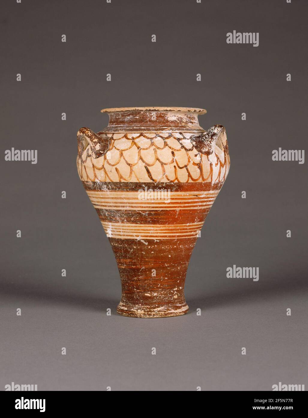 Vaso Miriform miceneo. Sconosciuto Foto Stock