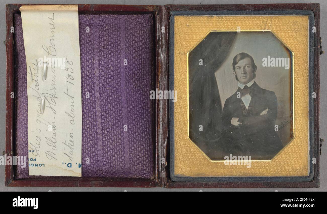 Ritratto di William Harrison Conner. Produttore sconosciuto, americano Foto Stock