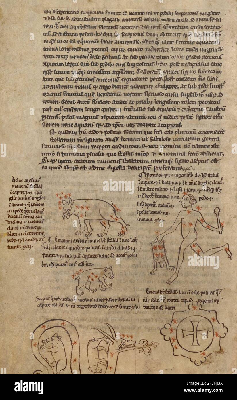 Diagrammi di costellazione. Sconosciuto Foto Stock