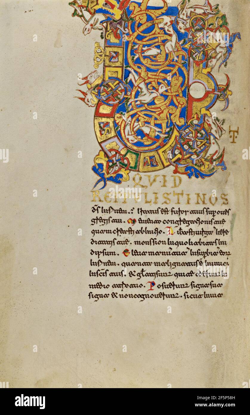 Abitato iniziale U. sconosciuto Foto Stock