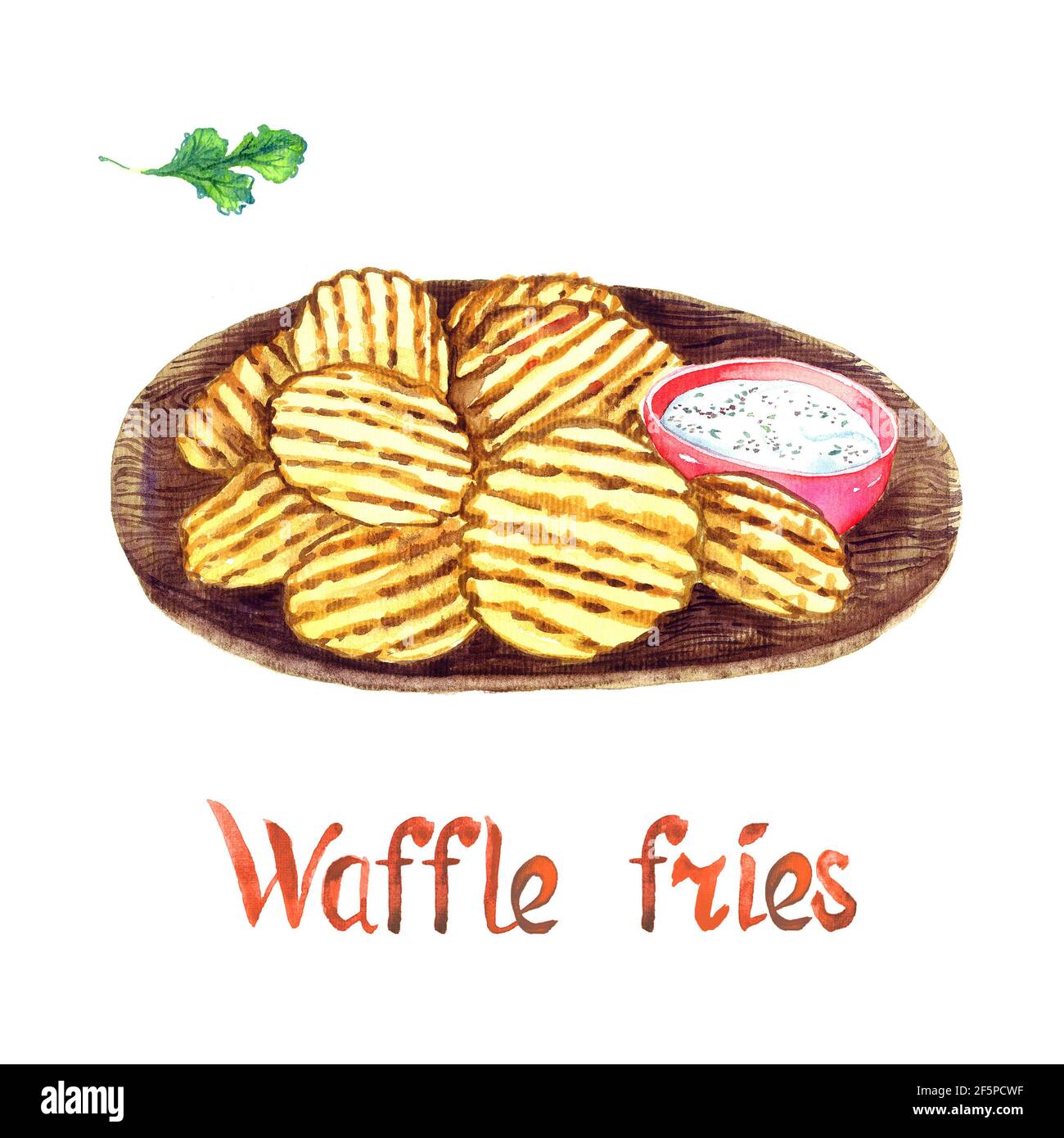 Waffle french fries Immagini senza sfondo e Foto Stock ritagliate - Alamy