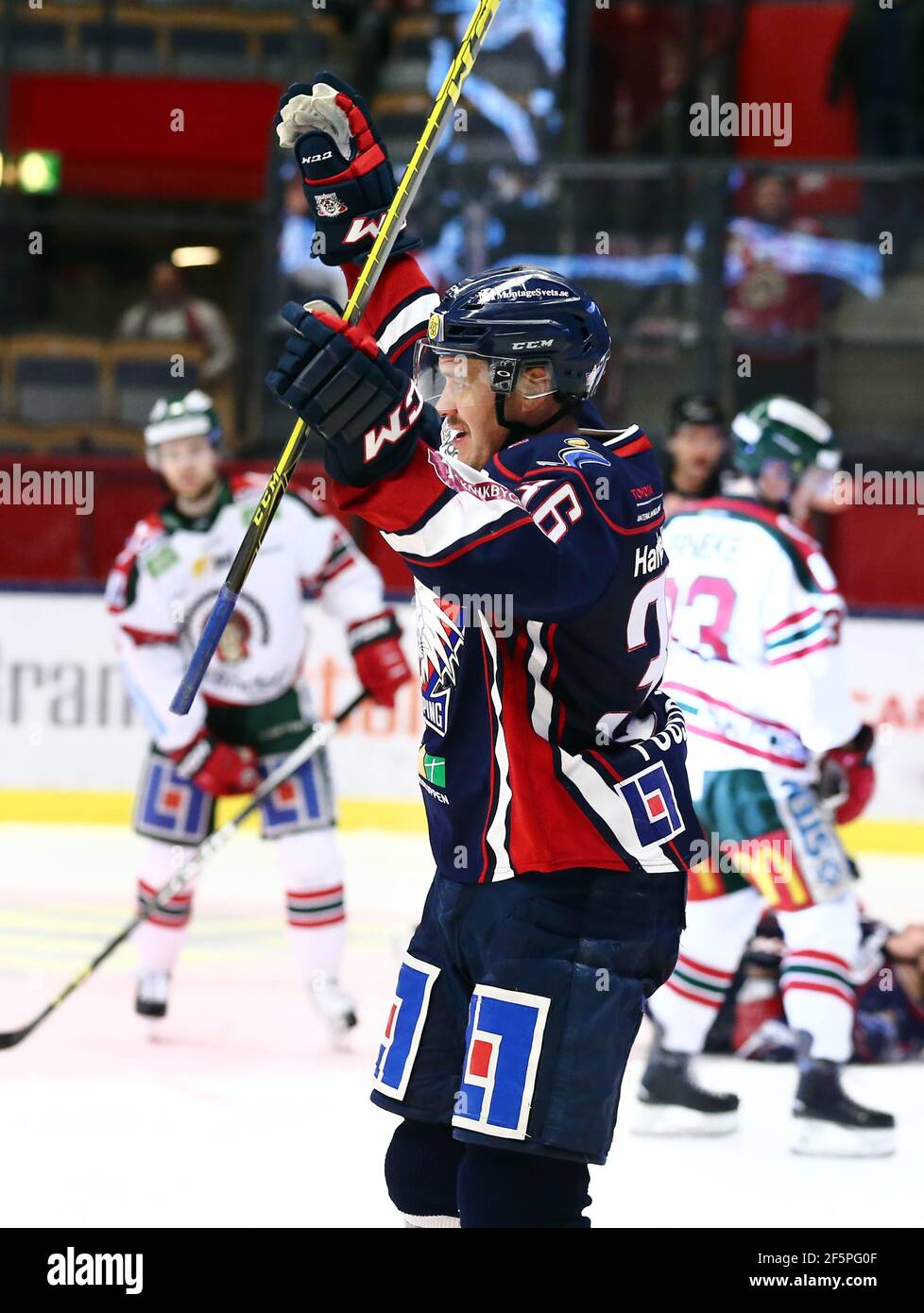 Niklas Fogström, club di hockey Linköping, Linköping, Svezia. Foto Stock