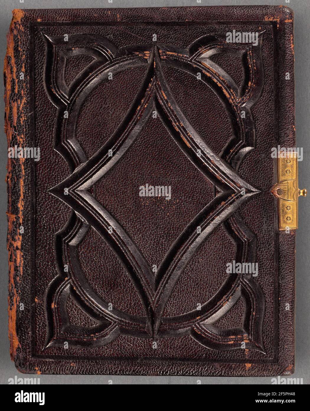 Ritratti di Cartes-de-Visite di alcuni noti presidenti e militari degli Stati Uniti. Foto Stock