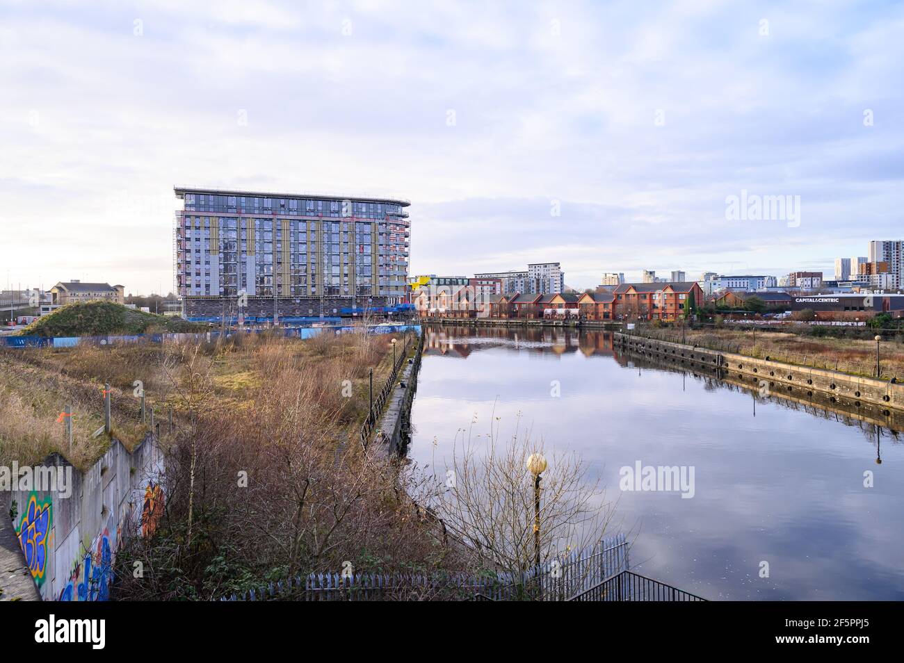 Pamona ex banchine, Salford Quays Foto Stock