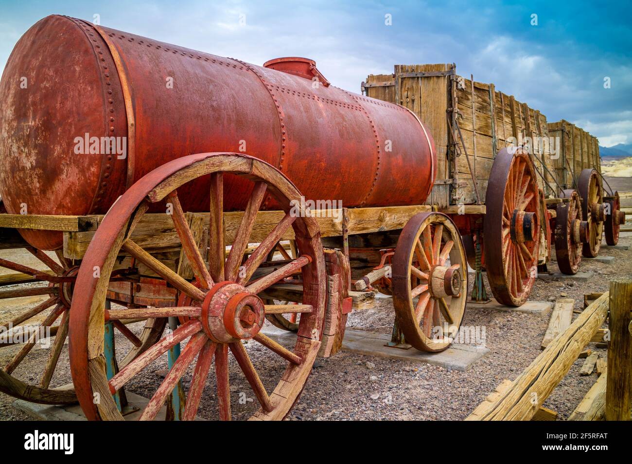 Death Valley National Park, California, USA - 9 marzo 2018: La F350 Ford tac Foto Stock