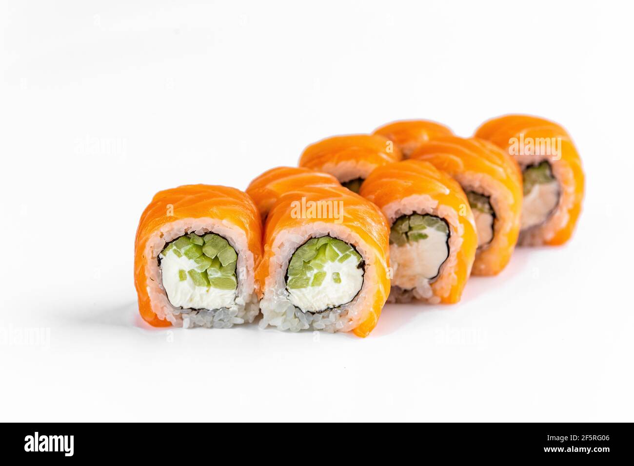 sushi giapponese su un piatto Foto Stock