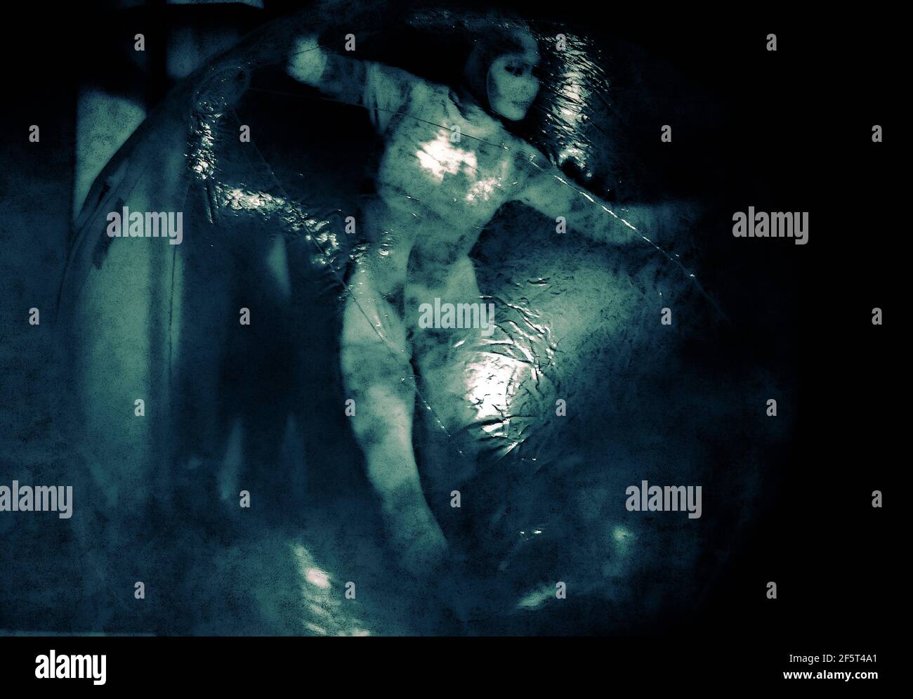 La potezione del buio Foto Stock