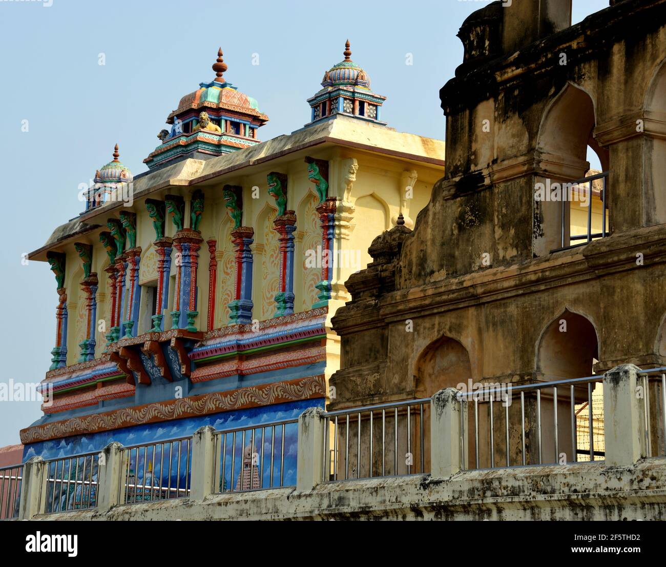 Palazzo reale di Thanjavur Foto Stock