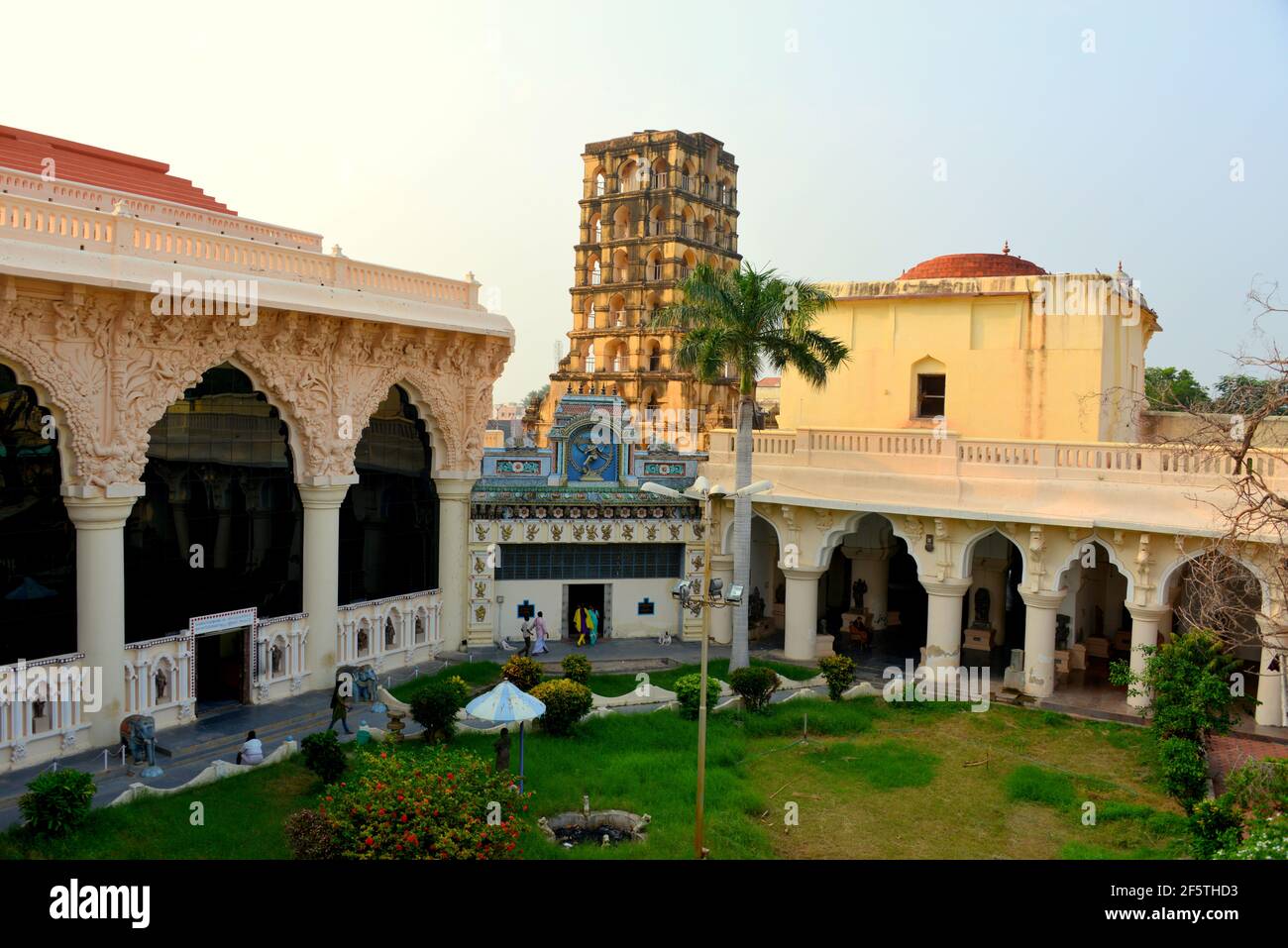Palazzo reale di Thanjavur Foto Stock