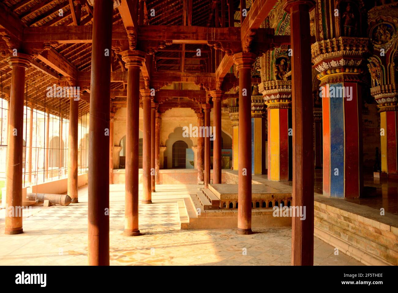 Palazzo reale di Thanjavur Foto Stock