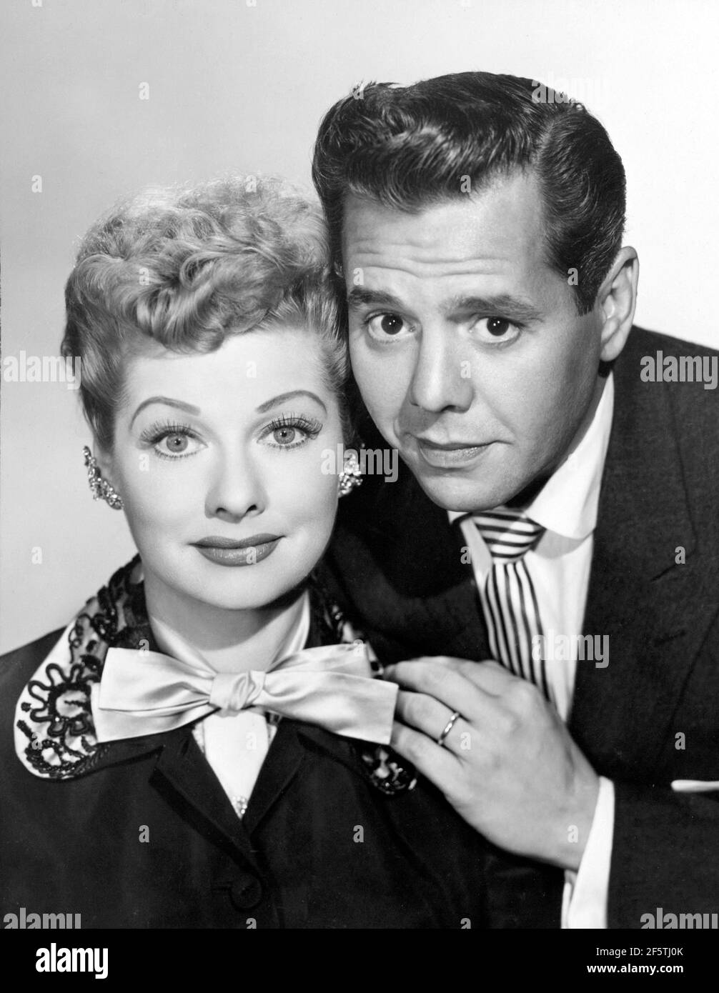 LUCILLE PALLA E DESI ARNAZ IN IO AMO LUCY (1951). Credit: CBS-TV / Album Foto Stock