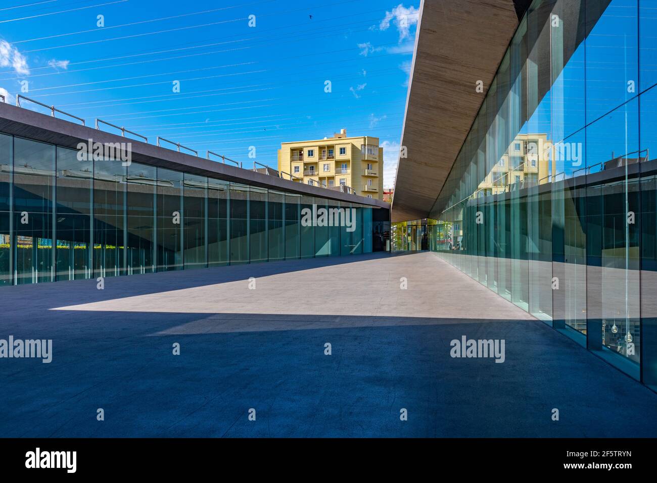 Espacio de las Artes a Santa Cruz, Tenerife, Isole Canarie, Spagna. Foto Stock