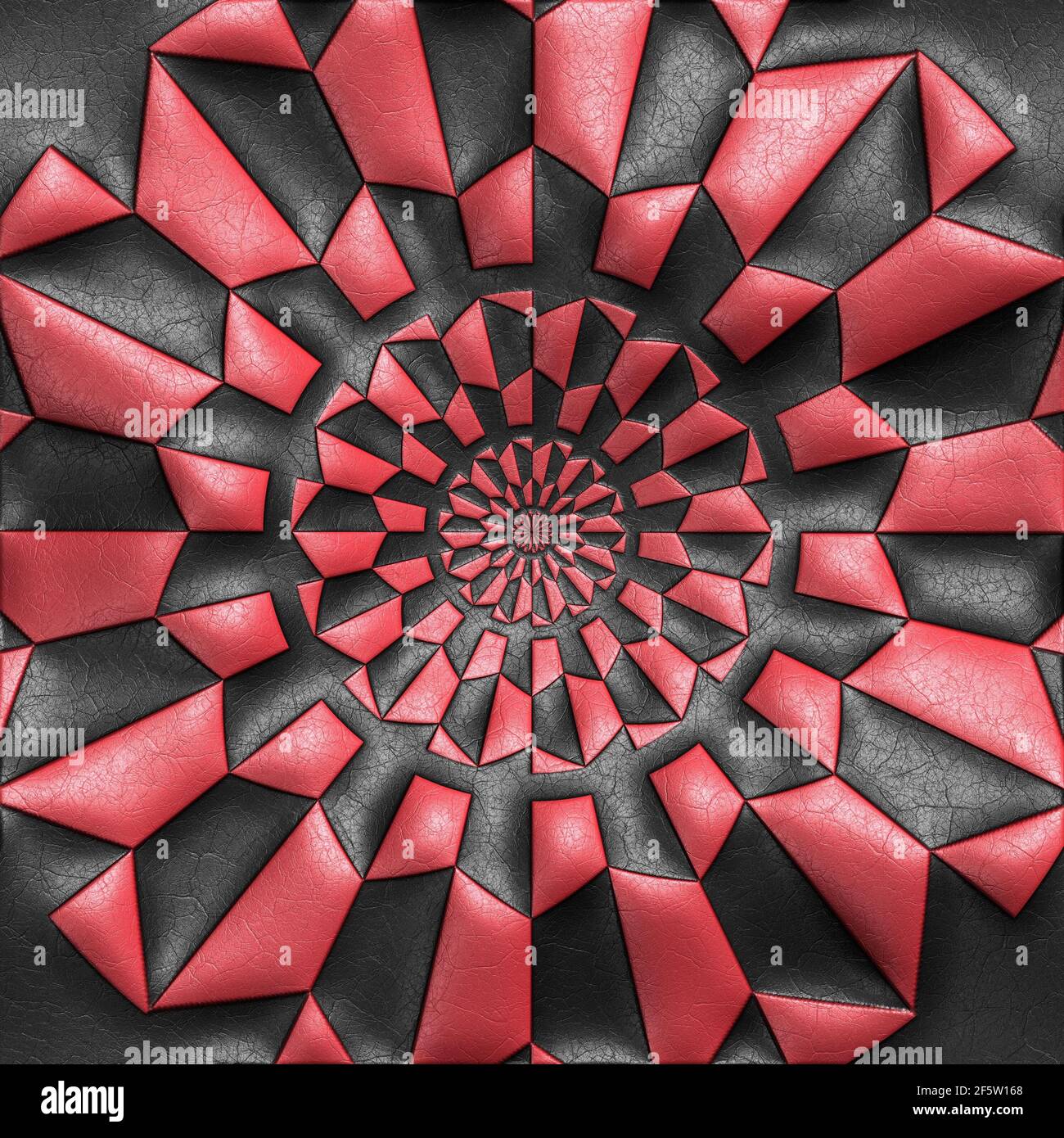 Sfondo di lusso con motivo in rilievo sulla pelle Foto Stock