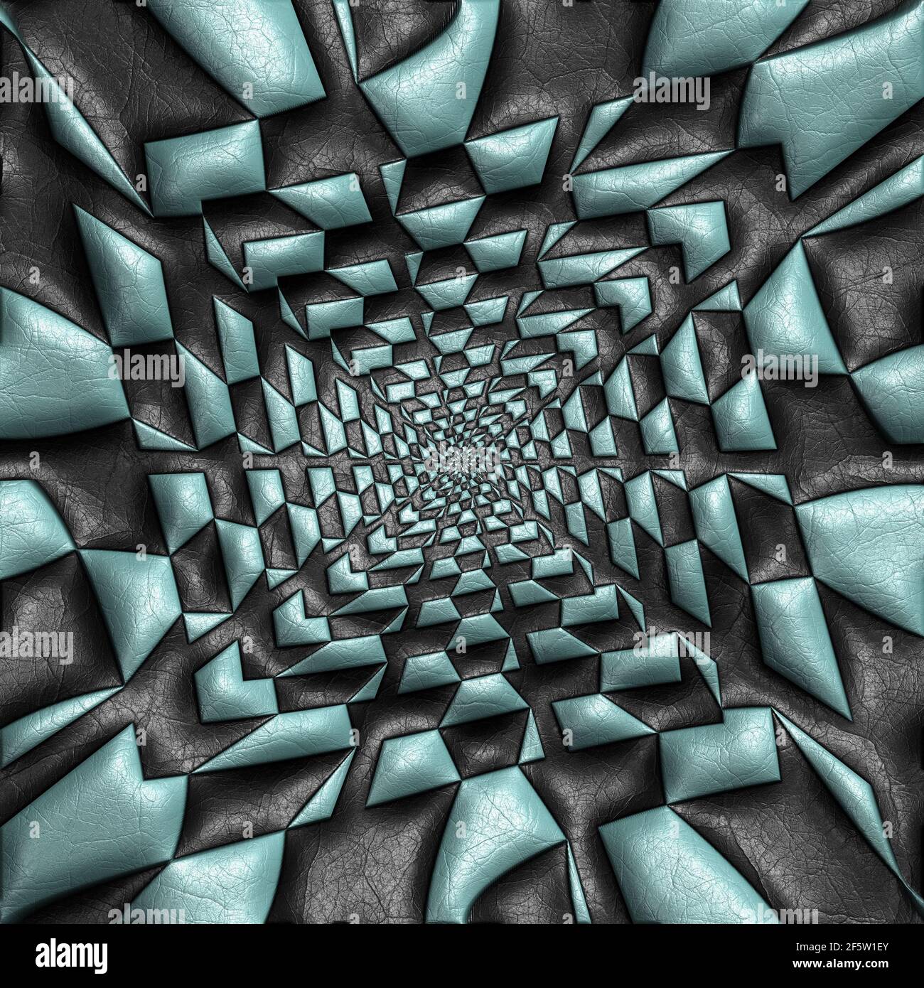 Sfondo di lusso con motivo in rilievo sulla pelle Foto Stock