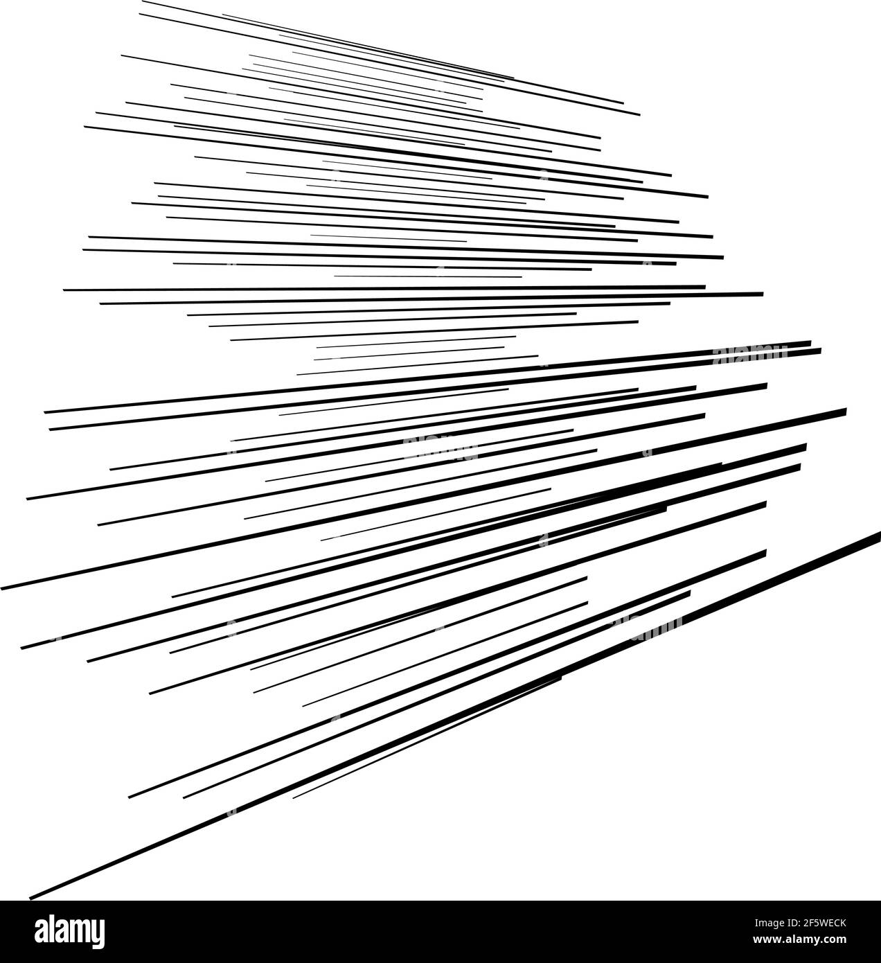 Linee, strisce in prospettiva 3d. Linee che svaniscono all'orizzonte. Linea angolata dinamica: Illustrazione vettoriale di stock, grafica clip art Illustrazione Vettoriale