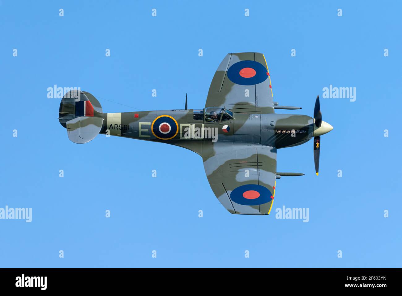 Vickers supermarine Spitfire Foto Stock