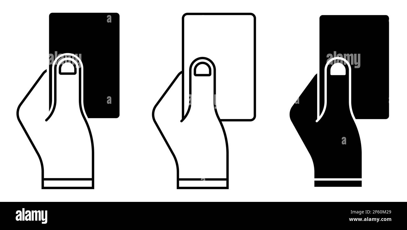 sport partita arbitro mano mostrando carta per giocatore che infrangono le regole. Gioco di squadra di calcio, calcio. Rispetto delle regole di gioco. Vettore Illustrazione Vettoriale