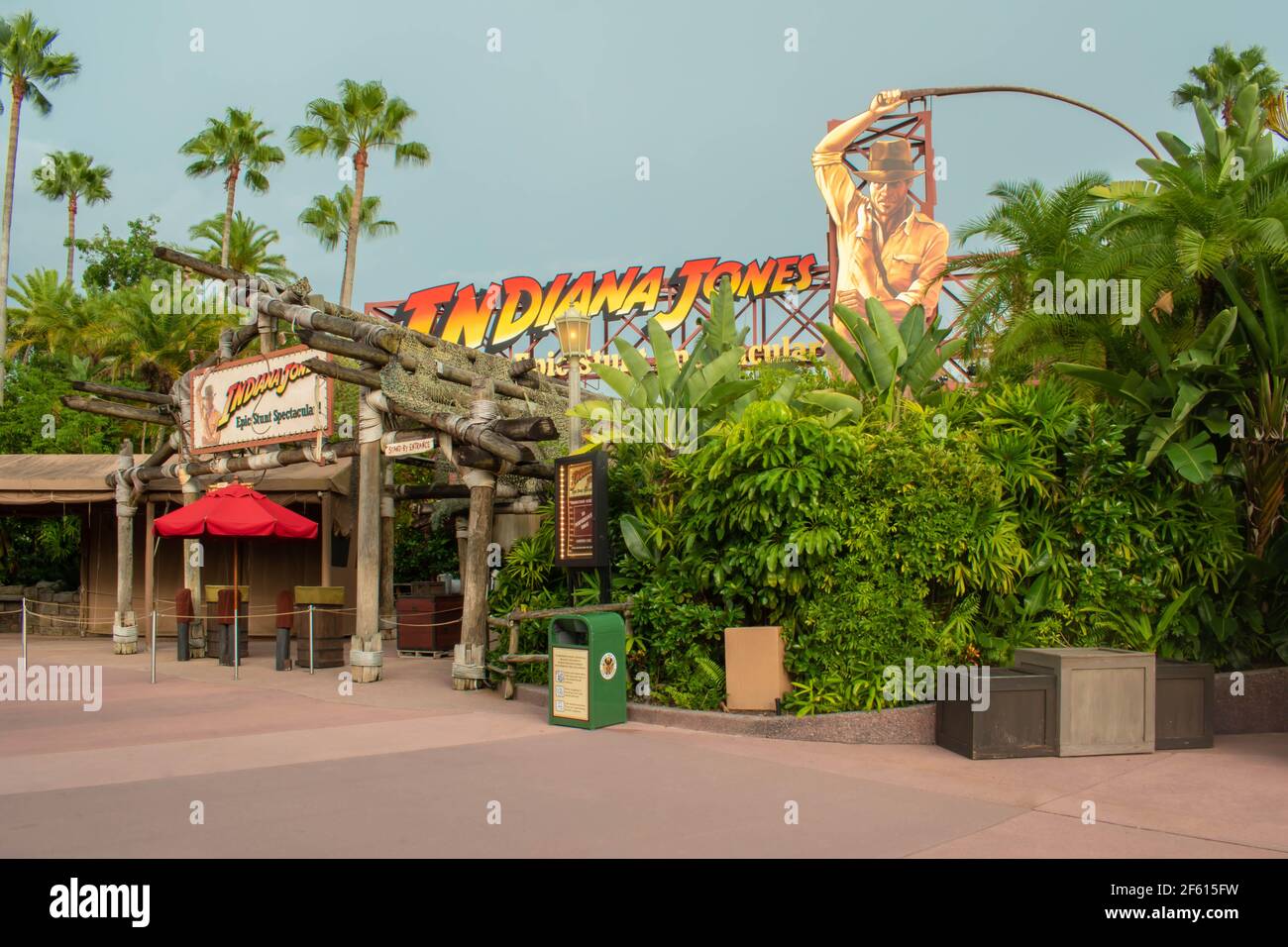 Orlando, Florida. 12 agosto 2020. Vista panoramica dell'Hollywood Tower Hotel presso gli Hollywood Studios (10) Foto Stock