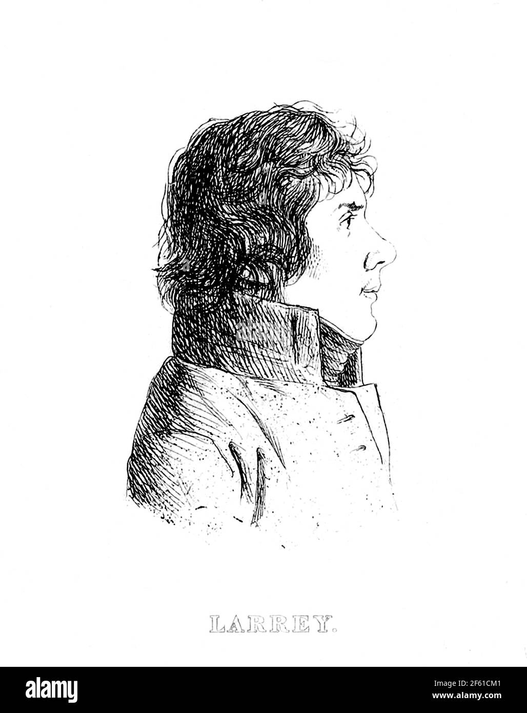 Dominique Jean Larrey, chirurgo militare francese Foto Stock