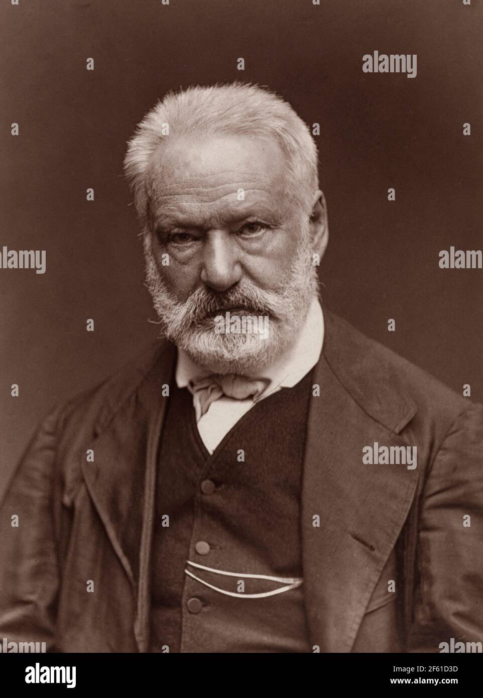 Victor Hugo, l'autore francese Foto Stock