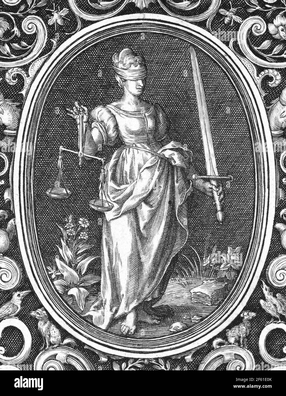 Giustizia Foto Stock