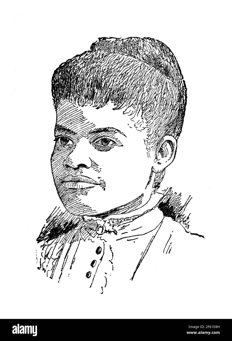 Ida B. Wells, giornalista americano Foto Stock