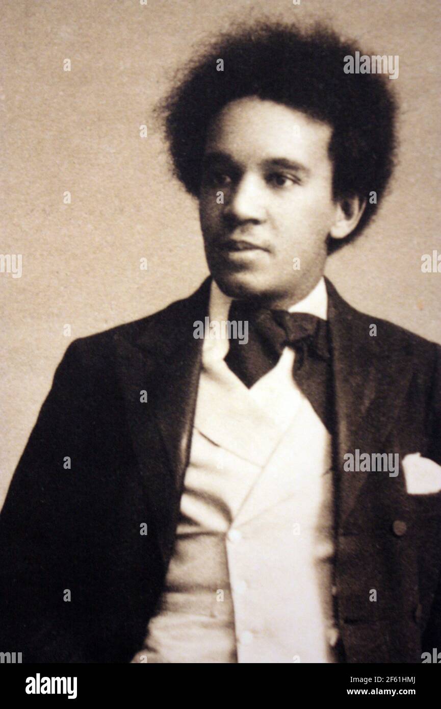 Samuel Coleridge-Taylor, compositore inglese Foto Stock