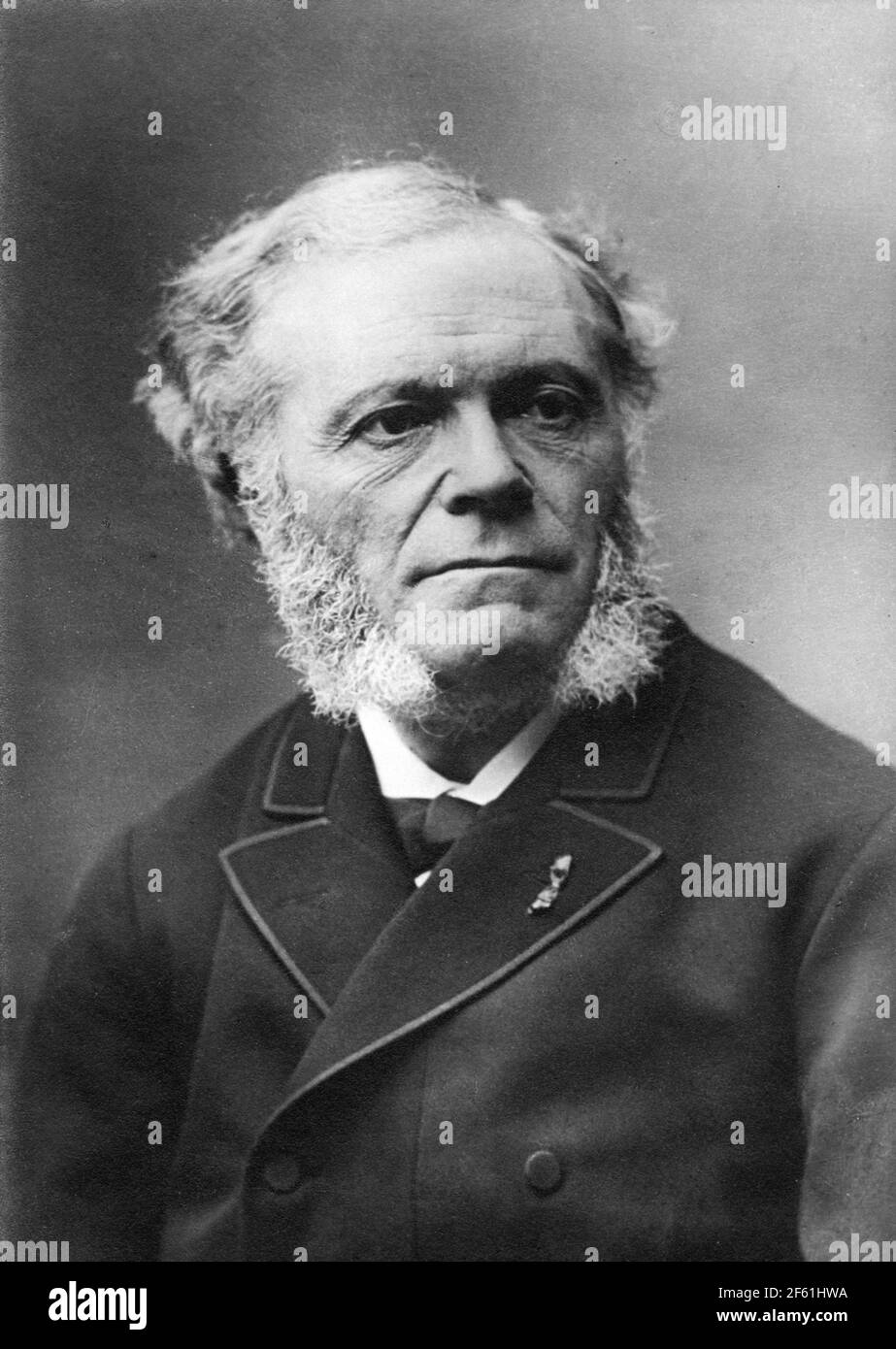 Cesar Franck, compositore belga Foto Stock