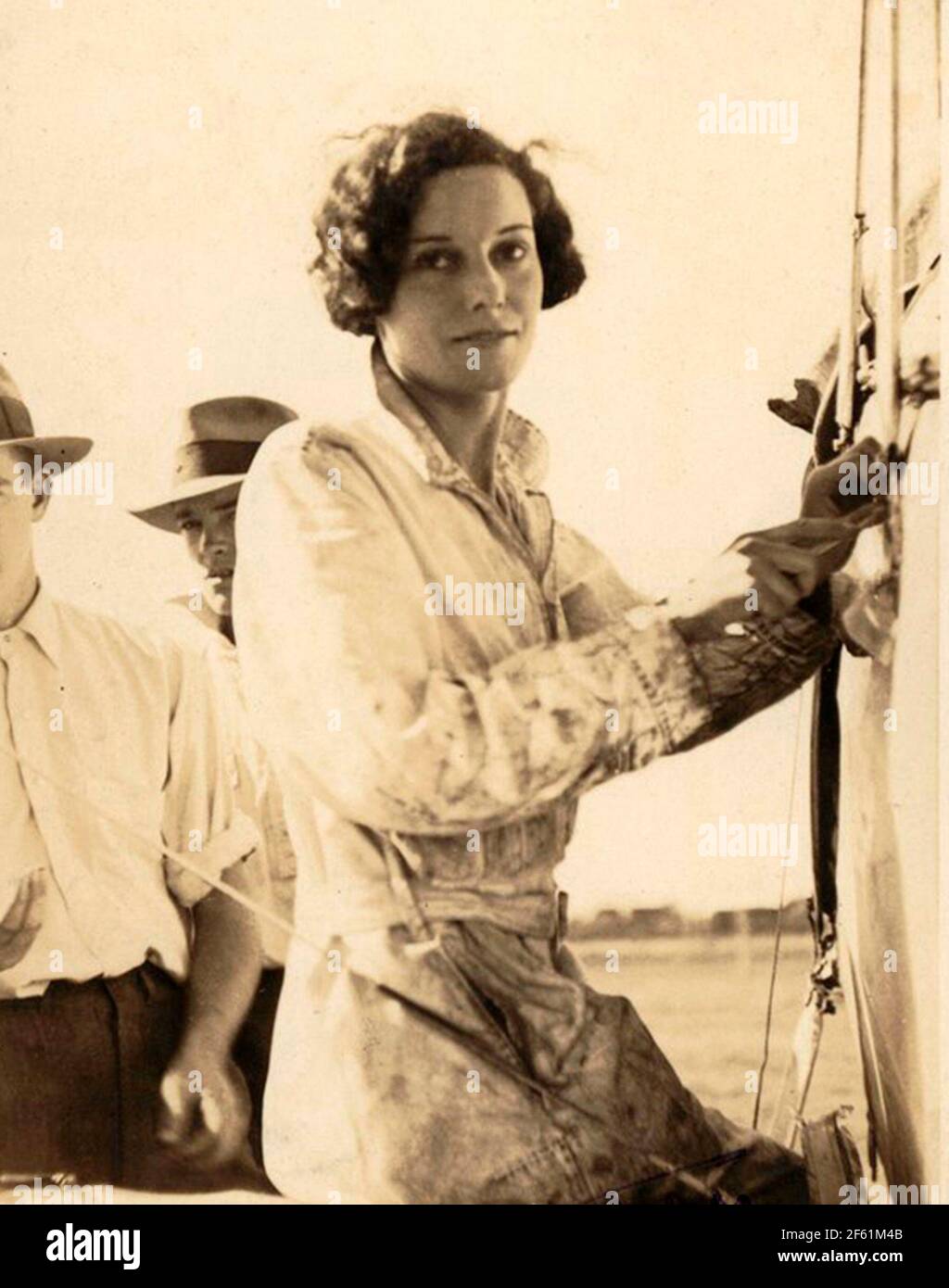 Jean Batten, Aviatore neozelandese Foto Stock