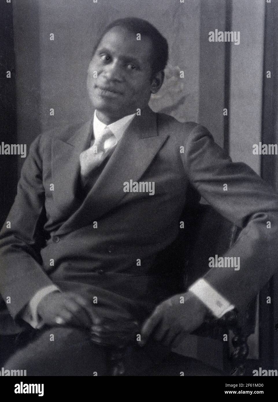 Paul Robeson, cantante e attore Foto Stock