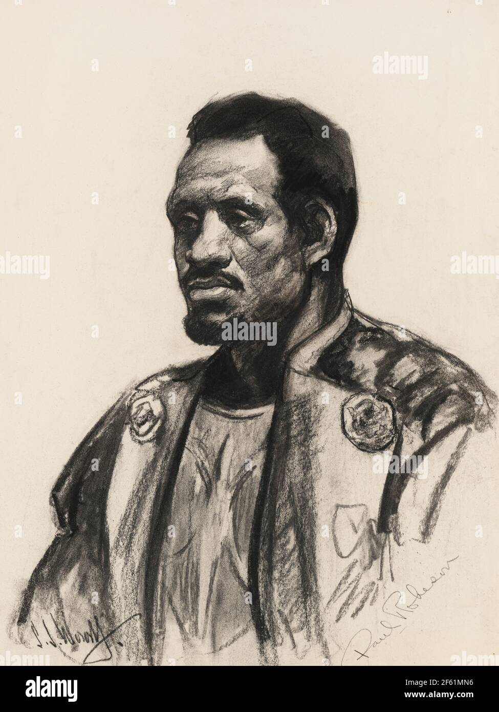 Paul Robeson, cantante e attore Foto Stock