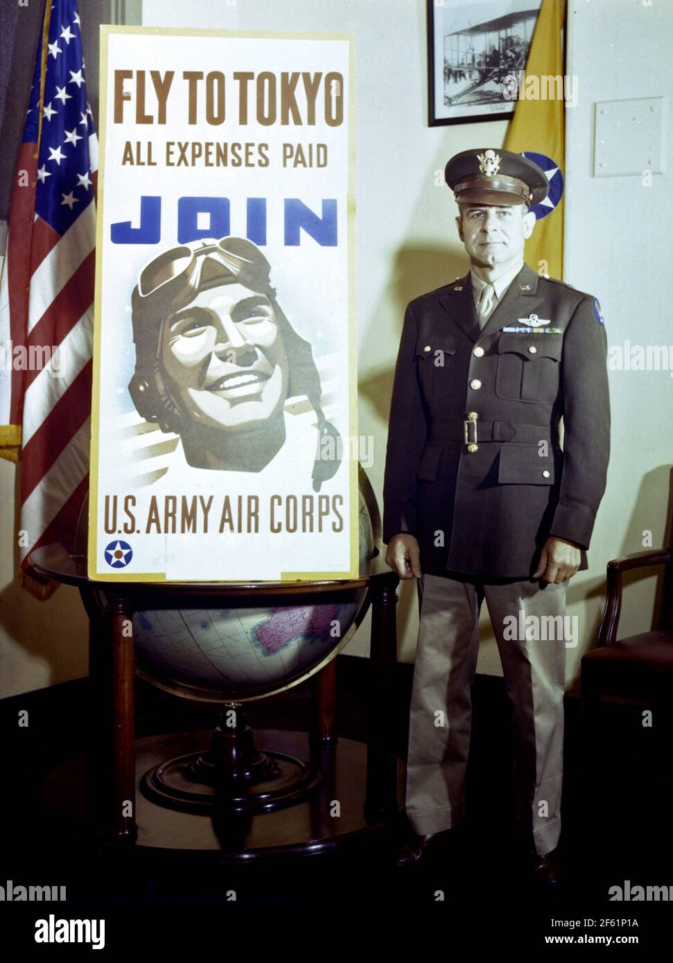 James Doolittle, eroe americano della seconda guerra mondiale Foto Stock