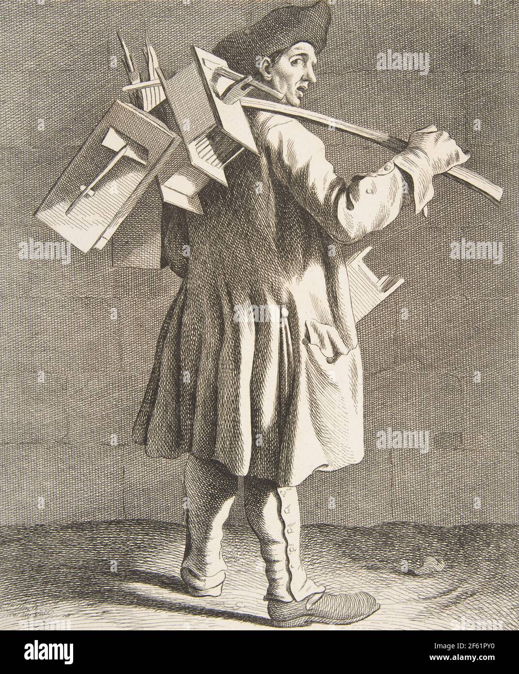 Catcher di ratto, 1746 Foto Stock