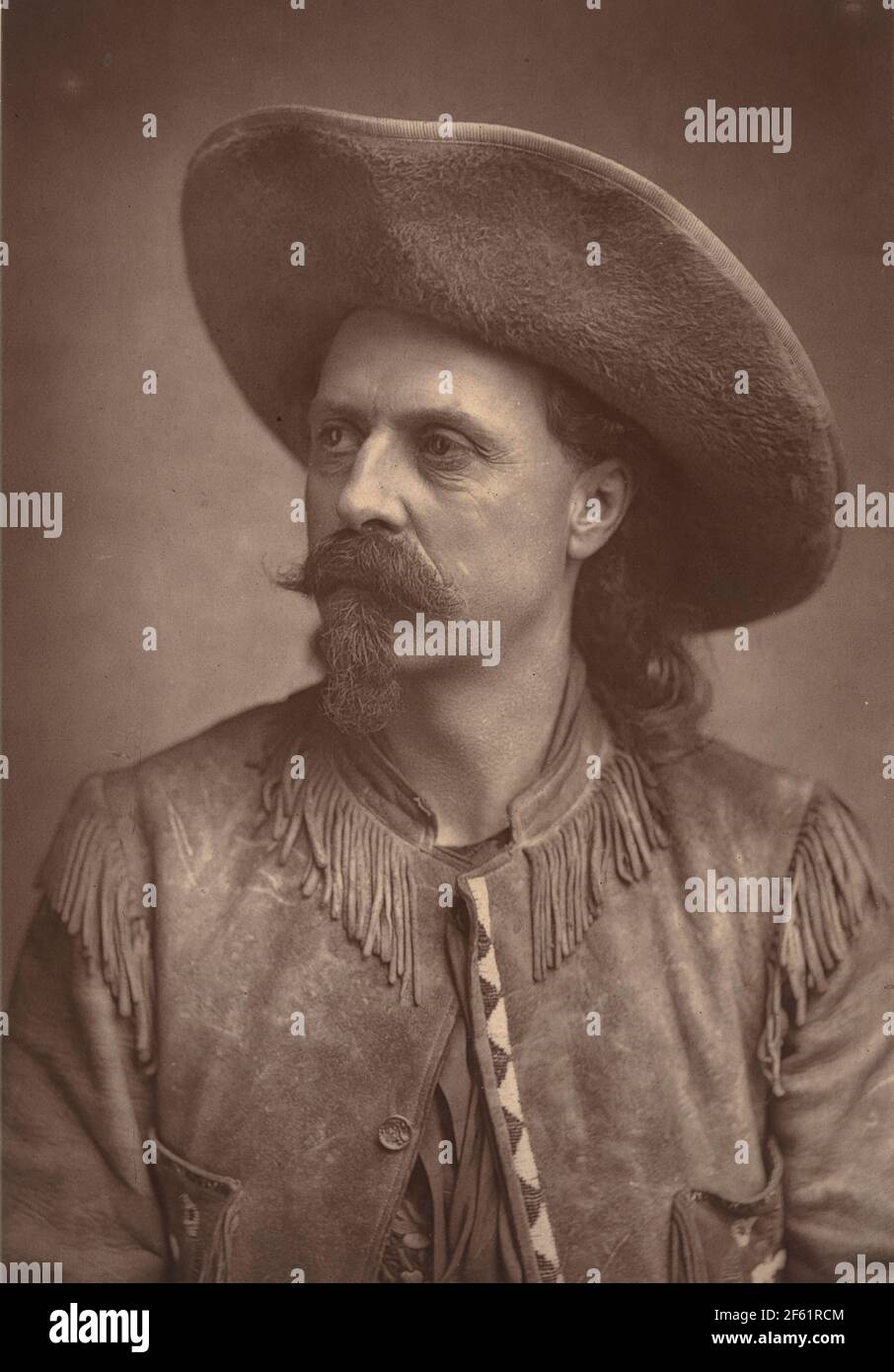 Buffalo Bill, Showman americano Foto Stock