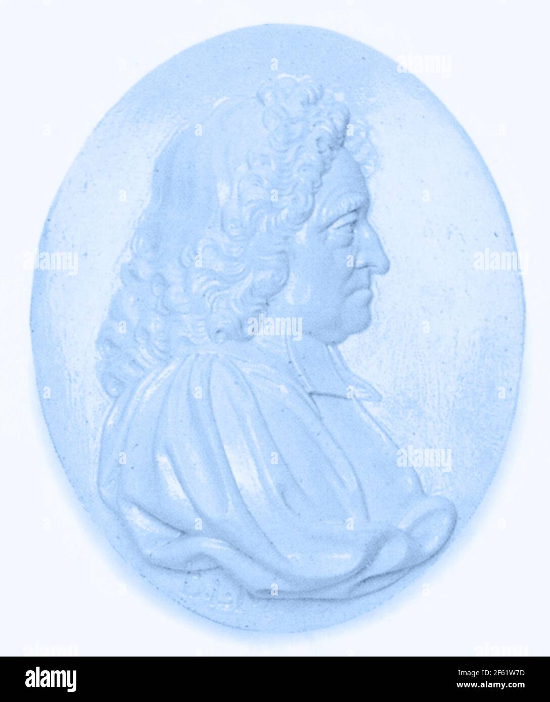 John Flamsteed, astronomo inglese Foto Stock