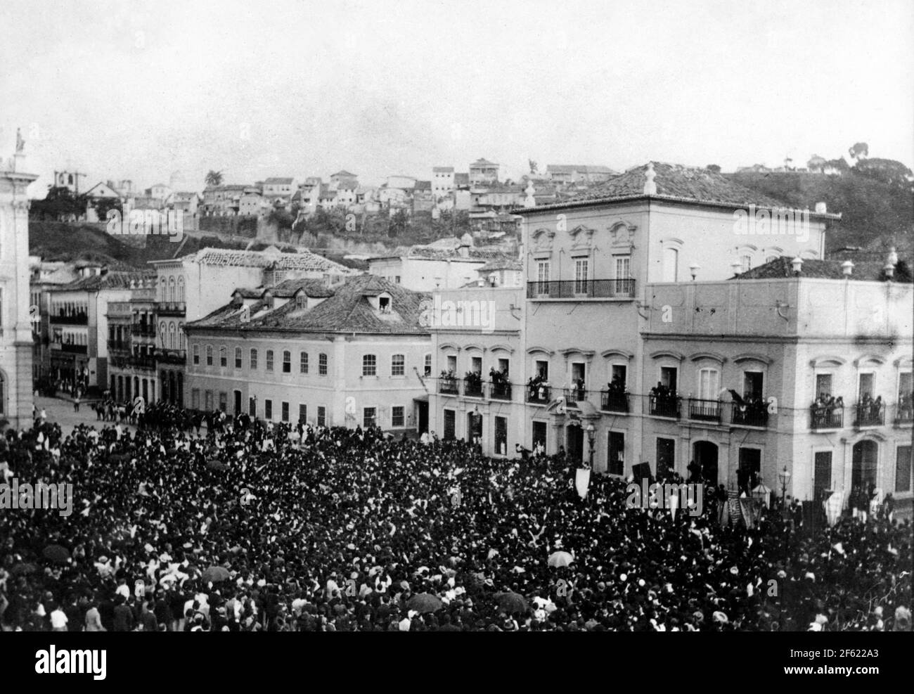 Abolizione della schiavitù da parte della principessa Isabel, Brasile, 1888 Foto Stock
