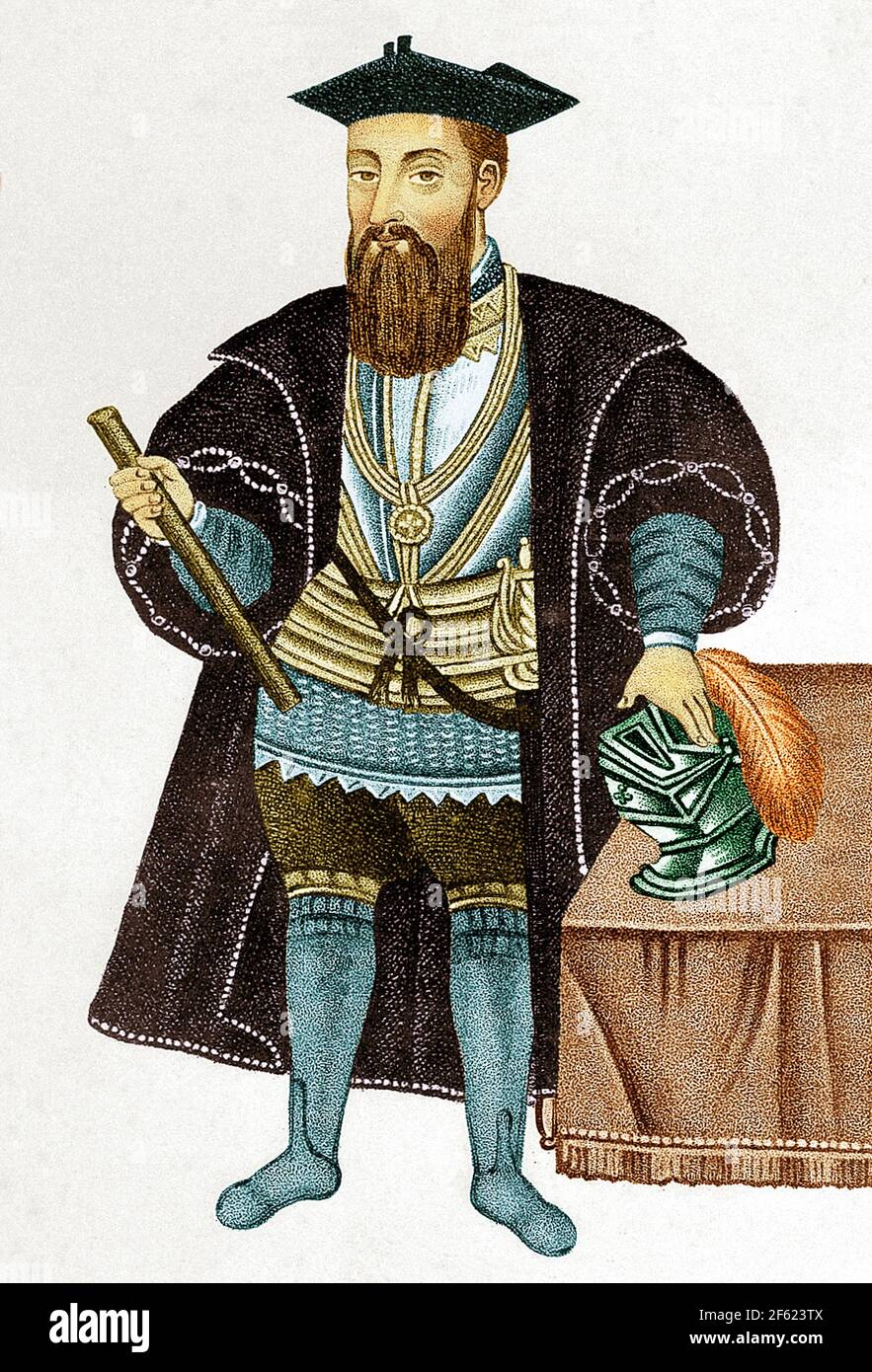 Vasco da Gama, esploratore portoghese Foto stock - Alamy