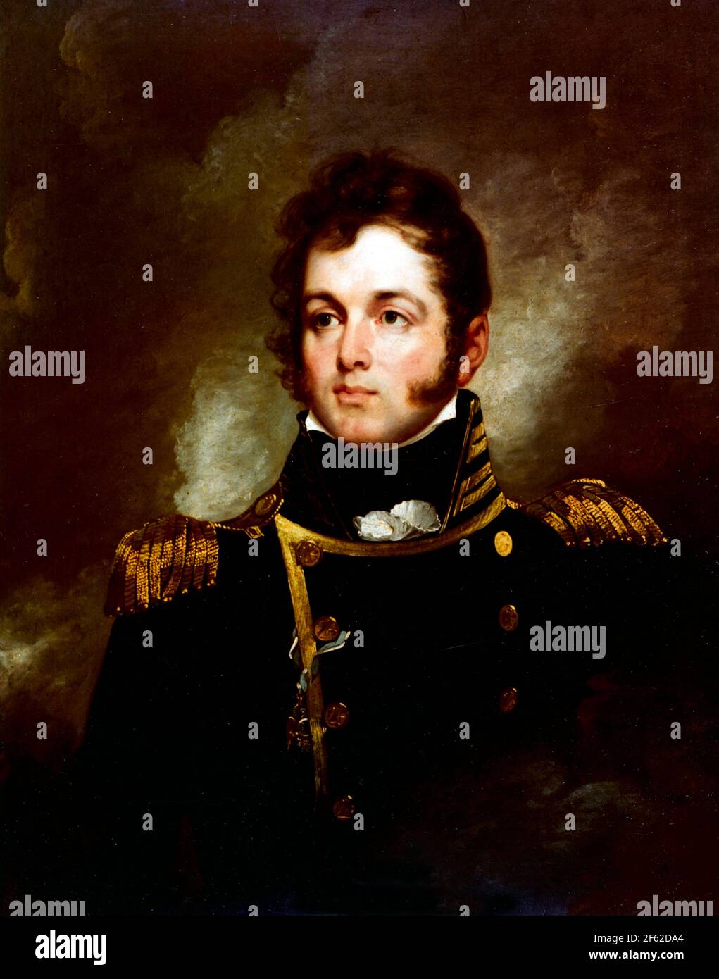 Oliver Hazard Perry, eroe navale americano Foto Stock