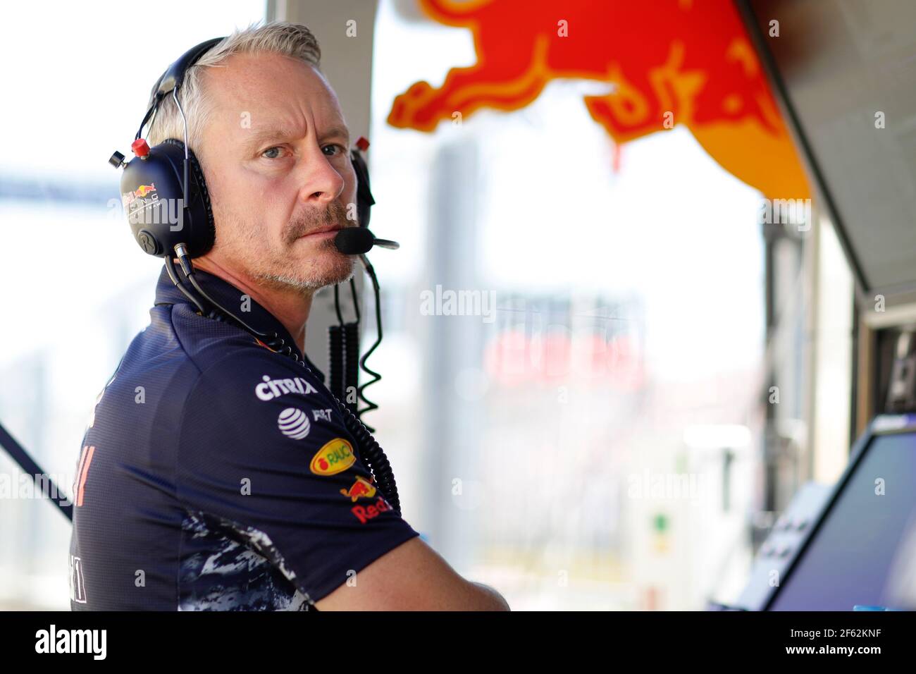 Paul MONAGHAN (Red Bull) durante il Campionato del mondo di Formula uno 2017, Gran Premio d'Ungheria dal 28 al 30 luglio, Hungaroring, Budapest - Foto Frederic le Floc'h / DPPI Foto Stock