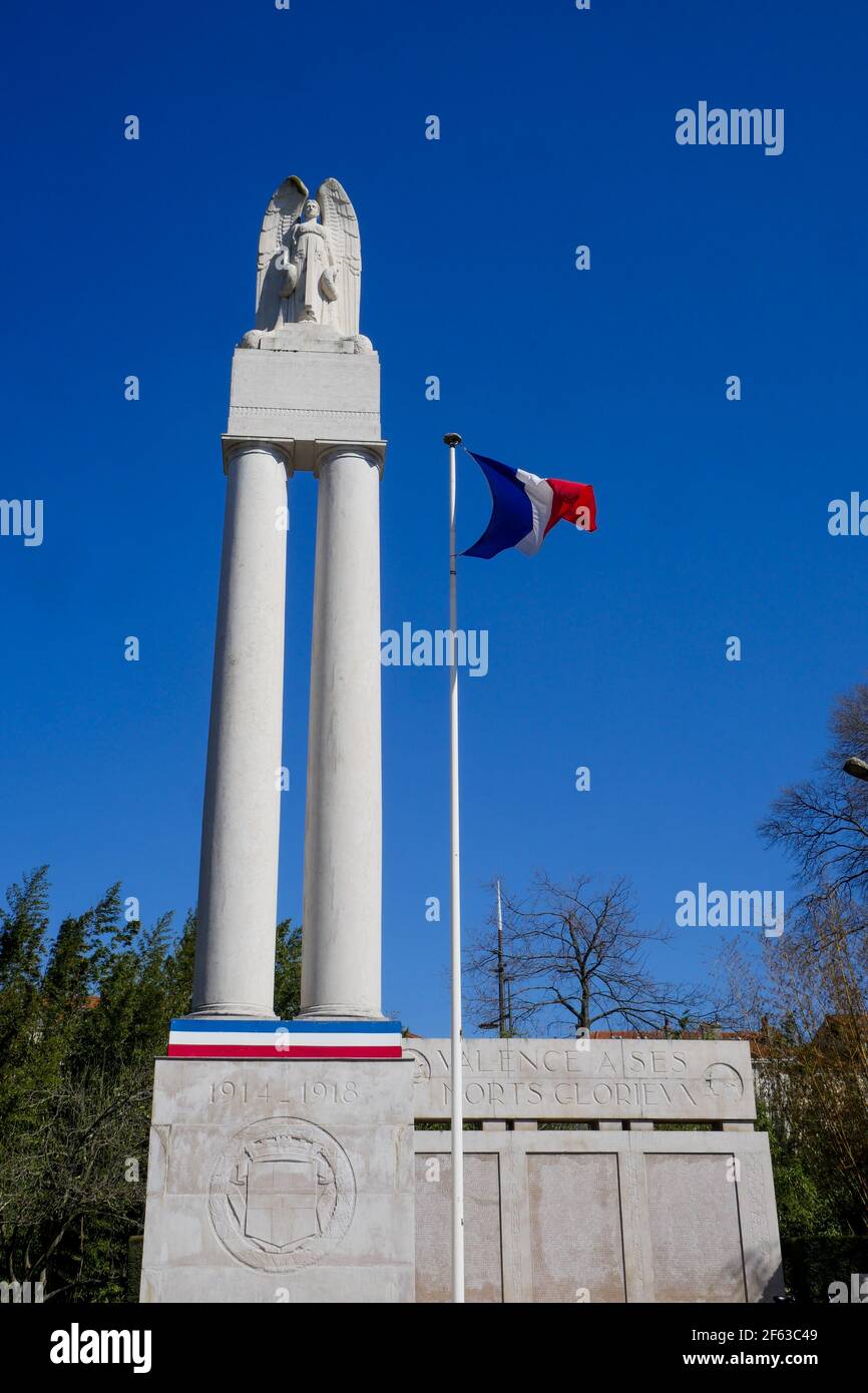 Valence, Drome, Francia Foto Stock
