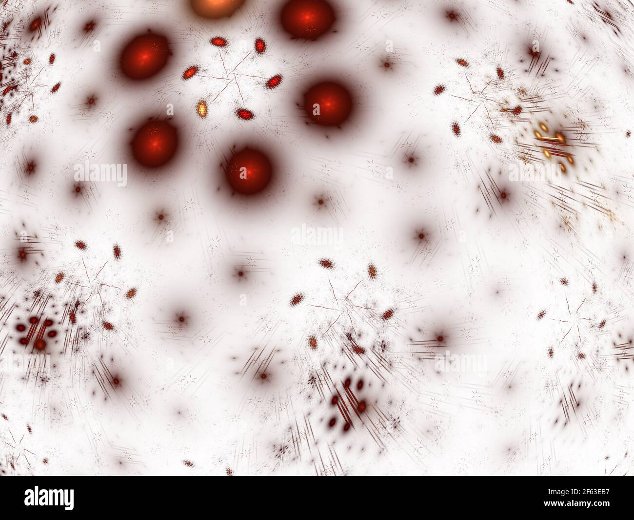 Un computer astratto ha generato un design frattale moderno. Arte digitale Abstract forma e colori. Schema di elementi frattali astratti per il progetto. Foto Stock