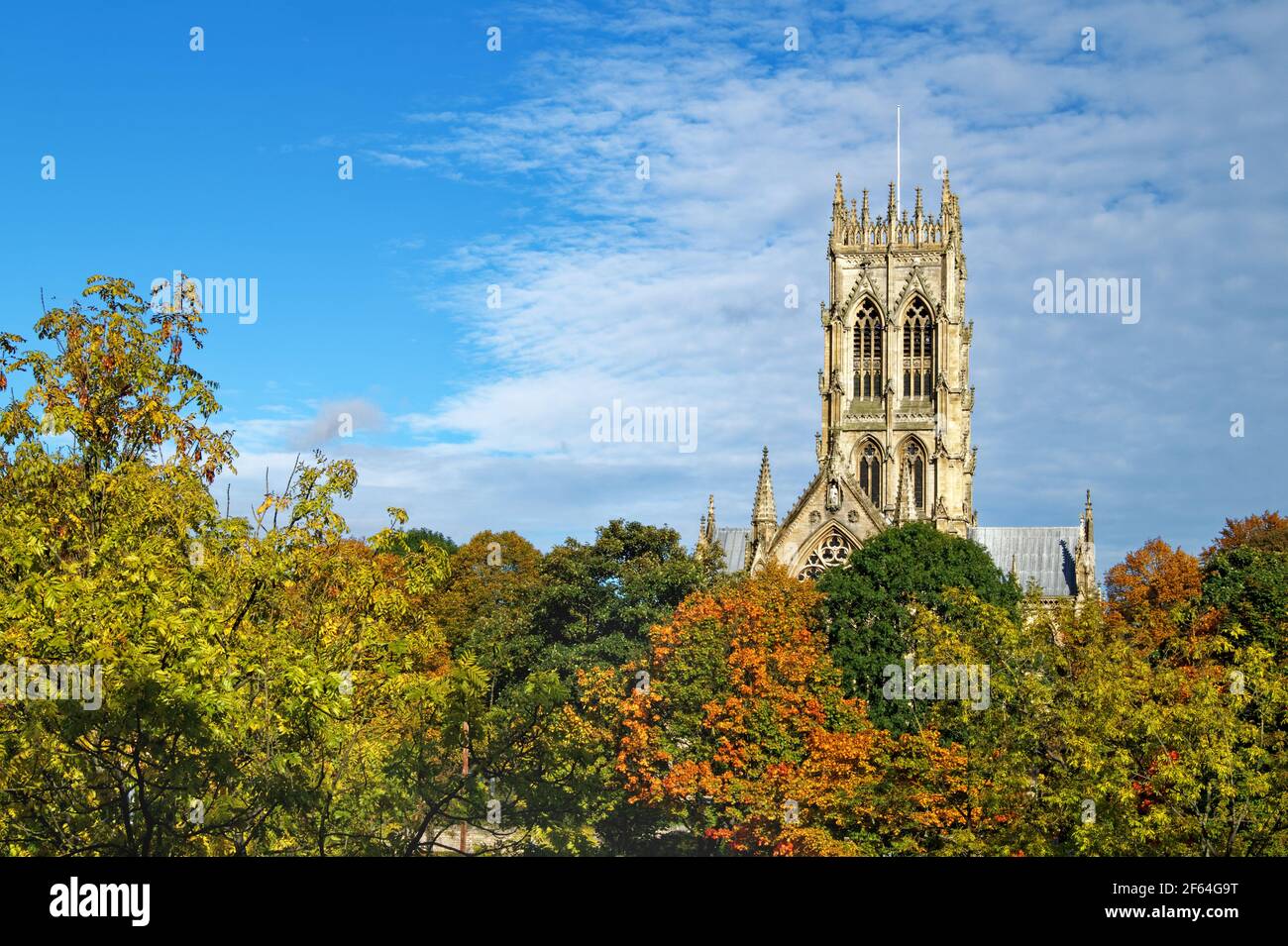 UK,South Yorkshire,Doncaster,la chiesa di San Giorgio Foto Stock