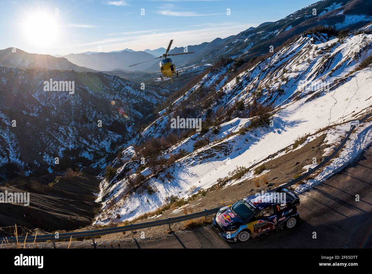 01 nel corso del Campionato Mondiale Rally Auto WRC 2017, Monte Carlo rally dal 19 al 22 gennaio, a Monaco - Photo Brieuc Mercière/Austral/DPPI Foto Stock