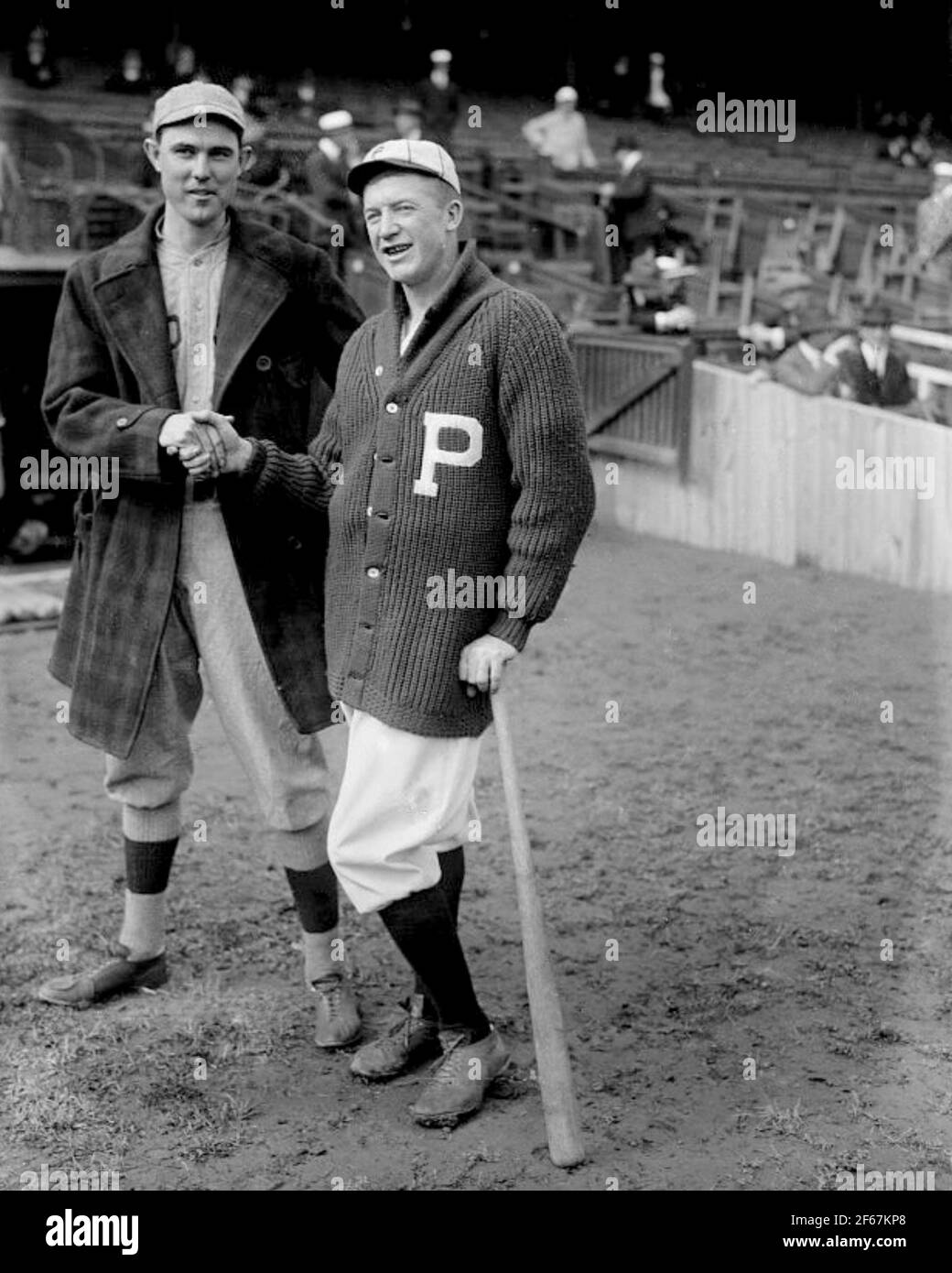 Ernie Shore, Boston Red Sox & Grover Cleveland Alexander, Philadelphia Phillies, World Series 1915. Foto Stock