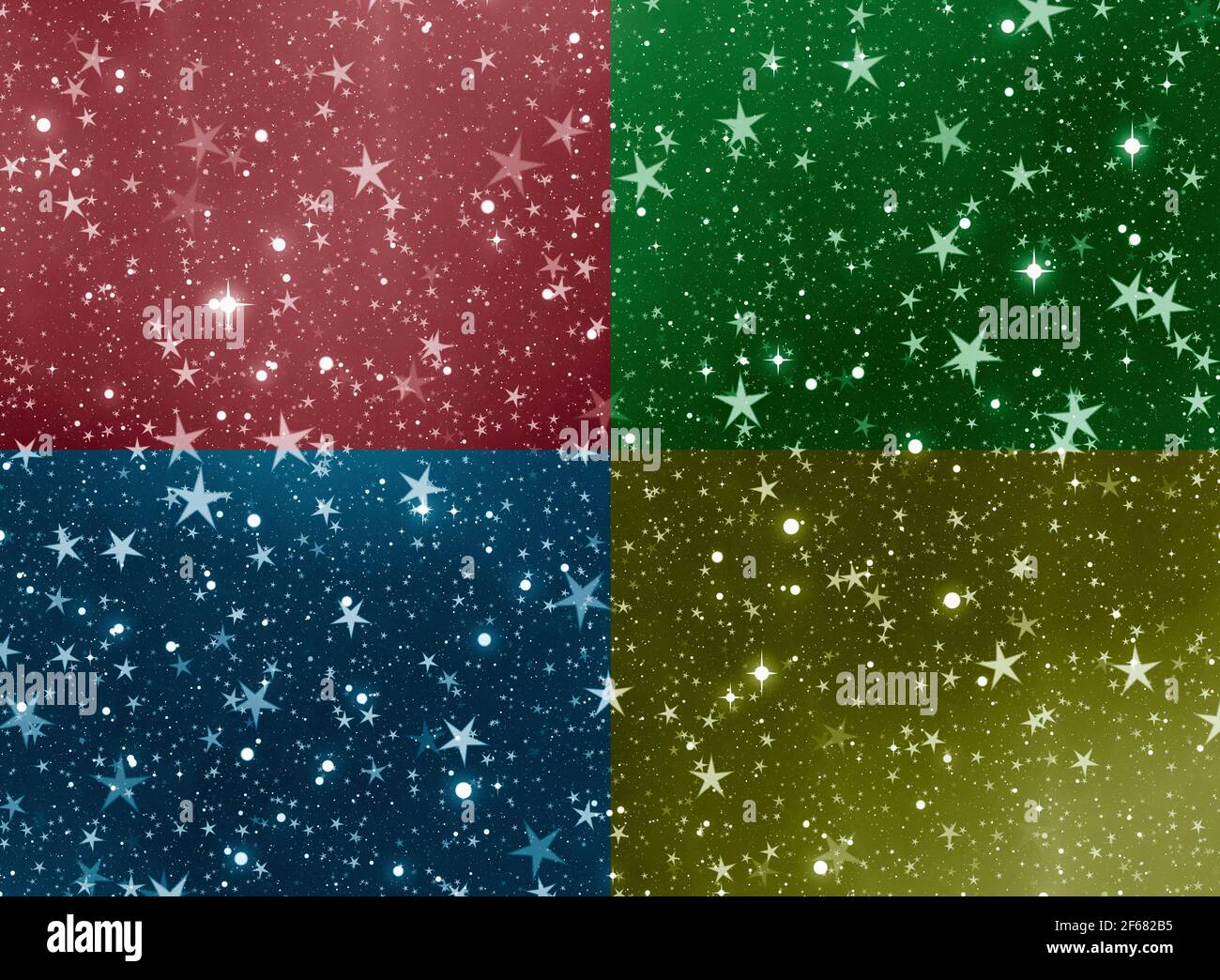 design creativo dello sfondo delle stelle spaziali Foto Stock