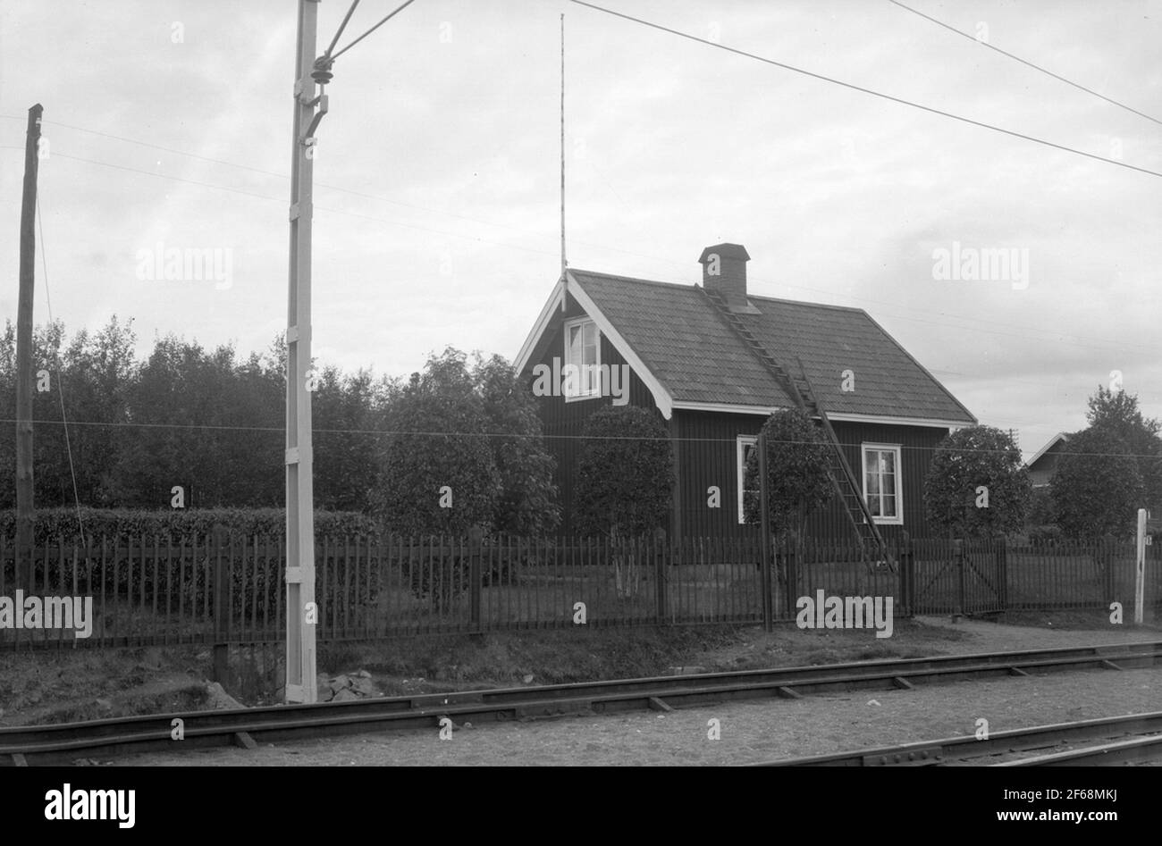 Bankeeves Cottage 461F, Håmojokk. Il confine nazionale. Foto Stock