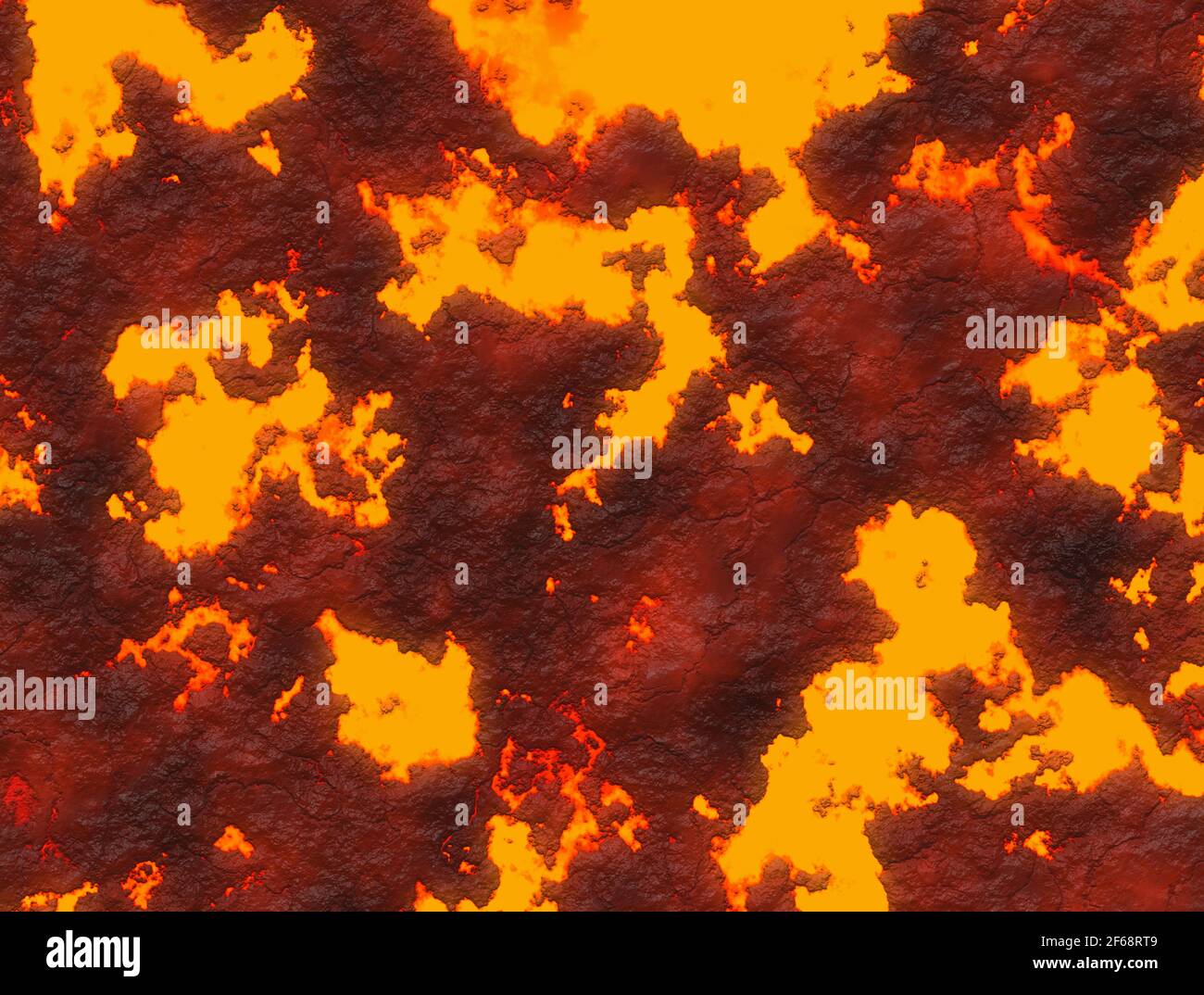 lava calda ad alta risoluzione e carbone del vulcano eruttivo Foto Stock